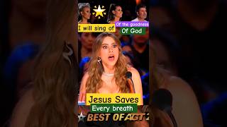 🌟 I will sing of the goodness of God AGT 2024 Audition music [upl. by Kelli688]