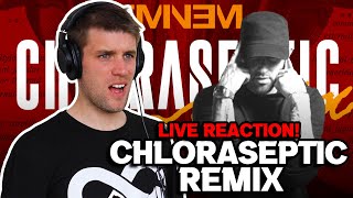 Rapper Reacts to EMINEM CHLORASEPTIC REMIX LIVE  EM 2 CHAINZ amp THE SNOOP DISS [upl. by Damita]