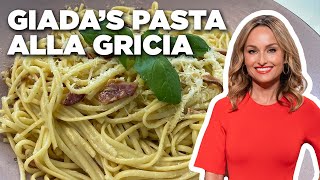 Giada De Laurentiis Pasta alla Gricia  Giada’s Italian Weeknight Dinners  Food Network [upl. by Gearhart791]