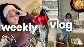 WEEKLY VLOG  JEN AI MARRE DÊTRE GROSSE  L’influence pars en cuilles  craquages [upl. by Belita]