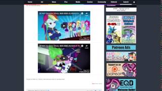 MLPEQG  Two New Equestria Girls Songs RussianGer1080pInfoVideo [upl. by Naedan]