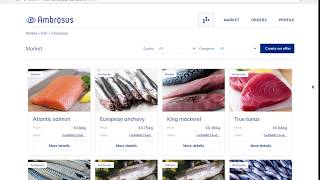 Ambrosus short demo Marketplace v 022 [upl. by Novahc996]