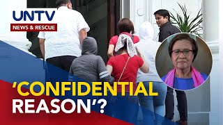 Witnesses vs De Lima transferred to Occ Mindoro for ‘confidential’ reason  DOJ [upl. by Nohsar191]