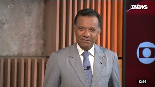 Abertura e encerramento do Jornal das Dez com Heraldo Pereira  GloboNews  24082018 [upl. by Arikehs]