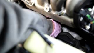 20032007 Honda Accord Thermostat remove and install [upl. by Thomasin]