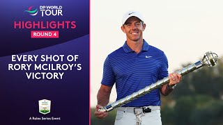 Rory McIlroy  Round 4 Highlights  2024 DP World Tour Championship [upl. by Iclehc478]