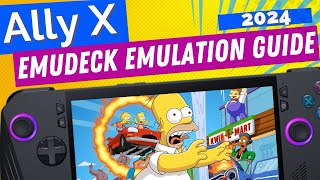 ROG Ally X Emulation Guide EmuDeck for Windows in 8 Easy Steps [upl. by Adnertal]