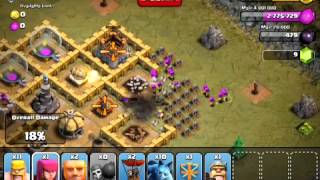 Clash of Clans  Hench Hunters  Faulty Tower level 35 [upl. by Moshell352]