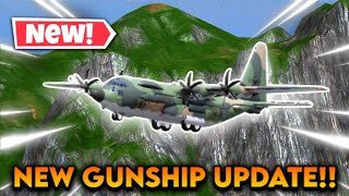 TFS 1305 NEW GUNSHIP UPDATE 😳  Turboprop Flight Simulator [upl. by Nauwtna]