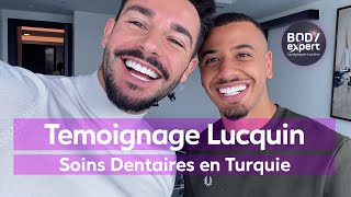 SOINS DENTAIRES  🦷 Témoignage de Lucquin  18 facettes dentaires Emax  BODYEXPERT [upl. by Ramalahs]