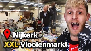 Loop met mij mee op de Vlooienmarkt in Nijkerk [upl. by Innis]