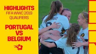 REDFLAMES  WorldCup 2019 Qualifiers  Portugal  Belgium 01 [upl. by Irok]