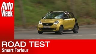 Smart Forfour road test [upl. by Washington]