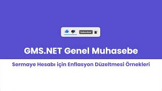 2023 Enflasyon Düzeltmesi  Bölüm 5  Sermaye Hesabı İçin VUK165 Enflasyon Düzeltmesi Örnekleri [upl. by Emili]