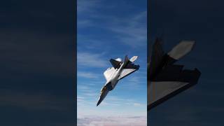 F22 Shots down a J20 then puts on a Airshow for show dcs [upl. by Eanerb]