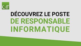 Focus sur le métier de responsable INFORMATIQUE 💻 [upl. by Kcirred5]