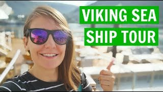 Viking Sea Cruise Ship Tour of decks 1 2 and 3 [upl. by Serafina]