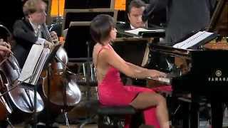 Yuja Wang  Shostakovich Concerto No 1 for Piano and Trumpet [upl. by Tenay515]