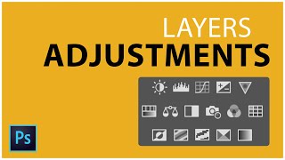 Adjustment Layers  Non Destructive editing in Photoshop [upl. by Ybeloc]