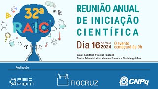 32ª RAIC Reunião Anual de Iniciação Científica [upl. by Linc44]