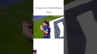 Messi goal no 18 messi goals football footballshorts [upl. by Eniawd317]