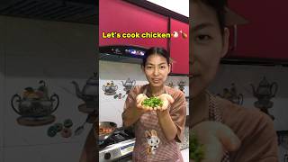 Crunchy chicken curry 🐓 trendingonshorts cooking food viralshorts [upl. by Arrotal586]