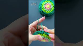 how to crochet a small bag 작은 가방 코바늘 뜨개질 방법 小さなバッグのかぎ針編み küçük bir çanta nasıl örülür뜨개질 crochet [upl. by Elaen]