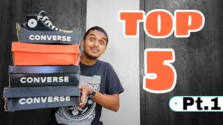 PART 1 TOP 5 CONVERSE Available on CONVERSEIN  The Sneaker Guy [upl. by Pilif]