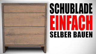 Schubladen 🔥 EINFACH selber bauen  das kann jeder [upl. by Eilrak]