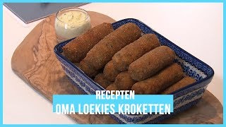 Ambachtelijke kroketten van Oma Loekie  BinnensteBuiten [upl. by Nyrat]