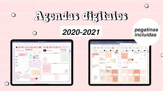 Agendas digitales para iPad 2020  2021 🍑  HardPeach [upl. by Sanalda]