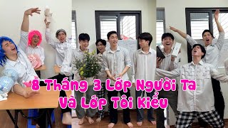 Hoàng Hôn  8 Tháng 3 Lớp Người Ta Và Lớp Tôi Kiểu  Tổng Hợp Clip TikTok Triệu View Siêu Hài P18 [upl. by Aylward711]