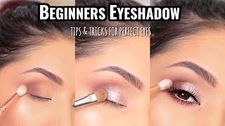 HOW TO APPLY EYESHADOW FOR BEGINNERS  MUST SEE [upl. by Odnomra]