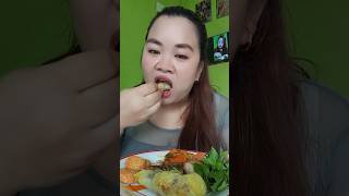 Jom makan🤤 mukbang mukbangers makansiang foodlover mantul ubimadu eating [upl. by Otrebide796]