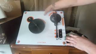 1 By One Luscinia Bluetooth Turntable bluetooth productreviews [upl. by Galvin]