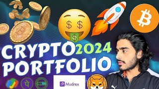 My Crypto portfolio for bull run🔥 Mudrex Exchange 1000 to 10000 Crypto Portfolio [upl. by Aborn]