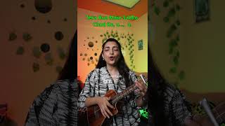 Sing With Me  Chaleya  Ukulele Cover  SayaliTank [upl. by Aleek]