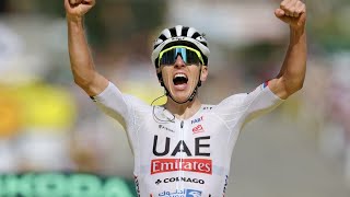 TOUR DE FRANCE 2024  Premier coup de force signé Pogacar vainqueur et en jaune après la 4e étape [upl. by Rovit973]