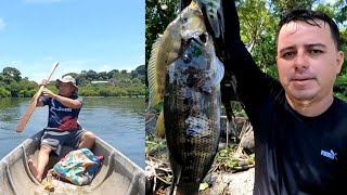 Pesca de Guapotes y Mojarras El más grande del año 🦈 [upl. by Lauber]