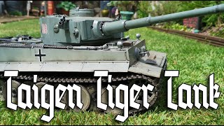 Taigen Tiger RC tank [upl. by Ekard]