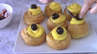 Le mie ZEPPOLE DI SAN GIUSEPPE FRITTE [upl. by Stieglitz]