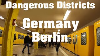 Walking in Dangerous Districts of Berlin City [upl. by Crofton175]