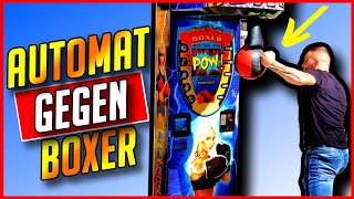 Erlanger BOXER vs BOXAUTOMAT  Wie viele neue REKORDE  Boxautomat Challenge  RINGLIFE [upl. by Trinee]