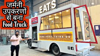 Amazing Food Truck On The Wheels Making By Azimuth Business On The Wheels With Germany Equipments [upl. by Axe]