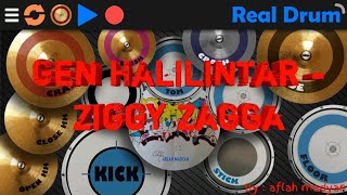 Gen Halilintar  Ziggy Zagga  Real Drum Cover [upl. by Frants]