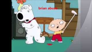 Family Guy  Brian getting attackedbeaten up compilation [upl. by Nosneh]