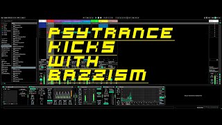 MAKING PSYTRANCE KICKS WITH BAZZSIM PSYTRANCE TUTORIAL [upl. by Naltiac]