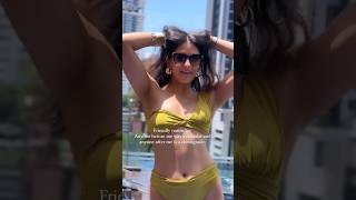 Arushi Handa Hot Dress Reels hottest bollywood trending romantic prettygirl figure [upl. by Lavona]