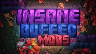 INSANE BUFFED MOBS  Addon Showcase  By Blayy Developer [upl. by Maida]