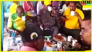 See what happened when Ruto ate Breakfast at a Kibanda in Mandera Today [upl. by Jaymee400]